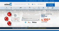 Desktop Screenshot of ambientair.com.br